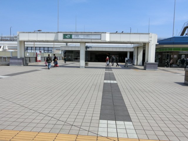 駅舎 (パンダ橋口)