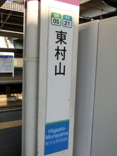 柱取り付け式 (3番線)