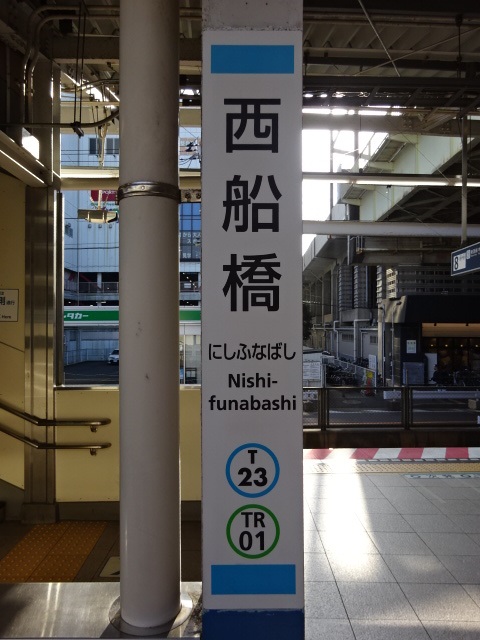 柱取り付け式 (7,8番線)